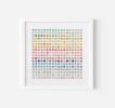 Three Hundred and Twenty Four Rainbow Map Dots Collage | Paintings by Amelia Coward