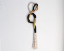 Contemporary Nautical Knot Fiber Art — The Obsidian & Ochre | Wall Sculpture in Wall Hangings by Freefille