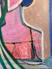 Pink Illusion | Original Acrylic Painting | Oil And Acrylic Painting in Paintings by Aleea Jaques ,