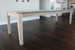 Solid White Oak Shaker Style Dining Table | Tables by Hazel Oak Farms. Item composed of wood