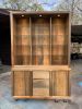 Custom sinker cypress China cabinet | Storage by Pelican State Woodworks