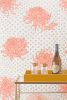 Kanoko - Coral | Wallpaper in Wall Treatments by Relativity Textiles. Item composed of fabric and paper