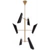 Alan Mizrahi MV3002 Franca Large Pivoting | Chandeliers by Alan Mizrahi Lighting Design