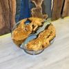 Epoxy River Olive Wood Coffee Table | Tables by Ironscustomwood. Item composed of wood and synthetic