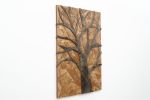 Oak Tree 60"x40" Geometric wood tree sculpture | Wall Sculpture in Wall Hangings by Craig Forget. Item made of oak wood works with mid century modern & contemporary style
