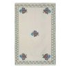 Handwoven Floral Pattern Needlepoint Turkish Kilim Rug, Wall | Area Rug in Rugs by Vintage Pillows Store. Item composed of cotton and fiber