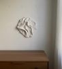 Irregular 3D Painting - Unique Relief Wall Art - Sculptural Plaster Hanging - Textured Wall Decor - Minimalist Artwork - Dough Look | Wall Sculpture in Wall Hangings by Vaiva Art Atelier