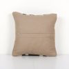 Square Hemp Organic Kilim Pillow Case, Turkish Cushion Pillo | Pillows by Vintage Pillows Store
