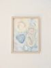 MEMORIES #3, Original Framed Painting on Canvas Paper | Oil And Acrylic Painting in Paintings by Damaris Kovach. Item composed of canvas in contemporary style