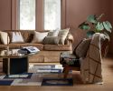 Split Grid Throw Turmeric | Linens & Bedding by MINNA
