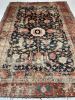 HIGHLY-COVETED Midnight Blue-Black Indigo Blooming Jungle | Area Rug in Rugs by The Loom House. Item made of fabric & fiber