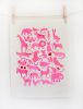 Creatures Print | Prints by Leah Duncan. Item composed of paper in mid century modern or contemporary style