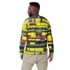 Unisex Sweatshirt - City in Grids - Geometric Abstract Urban | Work by Eman's Gallery