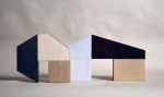 Barn - White/Dark No. 22 | Sculptures by Susan Laughton Artist. Item composed of wood