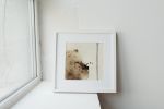 Brown Art Print/Minimal Abstract Painting/Modern Neutral | Prints by Melissa Mary Jenkins Art. Item made of paper works with minimalism & modern style