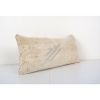 Vintage Muted Carpet Rug Bedding Pillow, Faded Ethnic Turkis | Cushion in Pillows by Vintage Pillows Store