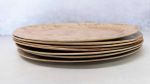 Ceramic Dinner Plates Set, Clay Plates Set of 1-12 | Dinnerware by YomYomceramic. Item made of ceramic