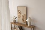 Twin Groves - Organic Wood Mosaic | Tapestry in Wall Hangings by Lale Studio & Shop. Item made of oak wood & wool compatible with minimalism and contemporary style