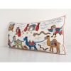 Vintage Long Animal Suzani Pillow Cover, Camel Motif Tribal | Cushion in Pillows by Vintage Pillows Store