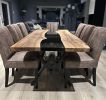 Custom Order Smoke Epoxy Walnut Dining Table -  Dining Room | Tables by LuxuryEpoxyFurniture. Item made of wood & synthetic