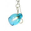 Alan Mizrahi SJ2059 Hanging Ring Necklace | Chandeliers by Alan Mizrahi Lighting Design