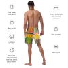 Men's Trunks - The Hearth Quilt - Folk Patchwork Art | Work by Eman's Gallery
