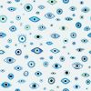 Evil Eye Wallpaper | Wall Treatments by Neon Dunes by Lily Keller. Item composed of fabric & paper