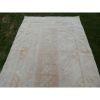 Vintage Turkish Oversized Rug With Shabby Chic Farmhouse | Area Rug in Rugs by Vintage Pillows Store. Item made of cotton & fiber