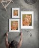 Orange Tabby Cat Fine Art Print | Prints in Paintings by The Ugly Cat Studio