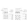 Alan Mizrahi IQ2053 Gem Square | Chandeliers by Alan Mizrahi Lighting Design