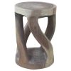 Haussmann® Round Wild Twisted Vine End Table 14 in D x 20 | Tables by Haussmann®