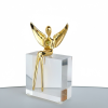 Angel figure in Gloss Gold | Sculptures by YENNY COCQ