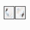 Set of 2 Soft Motion | Prints in Paintings by NLS Design