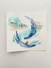 Free Swim | Mixed Media in Paintings by TERRA ETHOS. Item composed of paper in boho or contemporary style