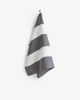 Zero-waste Striped Linen Tea Towel | Linens & Bedding by MagicLinen. Item composed of fabric