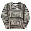 Unisex Sweatshirt - Deception - Geometric Op Art | Work by Eman's Gallery