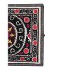 Central Asian Suzani Textile, Embroidered Cotton Bed Cover | Bed Spread in Linens & Bedding by Vintage Pillows Store. Item composed of cotton