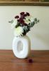 Ceramic Vase | Letter O | Vases & Vessels by Studio Patenaude