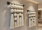 Black Macrame Wall Hanging, Boho Fiber Wall Art, Large Woven Tassel Tapestry,  Neutral Wall Art | Wall Hangings by İnanç Yılmaz