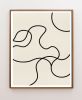 Japandi Wall Art, Minimalist Abstract Line Art Print | Prints in Paintings by Capricorn Press. Item composed of paper in boho or minimalism style