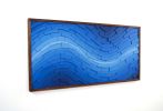 Electric Atlantic | Wall Sculpture in Wall Hangings by StainsAndGrains. Item composed of wood compatible with contemporary and industrial style