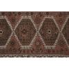 Kurdish Hand-Knotted Distressed Tribal Runner 4'4'' X 8'7'' | Area Rug in Rugs by Vintage Pillows Store. Item made of cotton