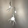 Deer Antler Chandelier | Chandeliers by Farmhaus + Co.. Item composed of glass