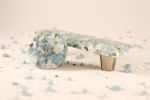Pebbles Powder Sand 3" CC Pull | Hardware by Windborne Studios. Item made of stone with glass