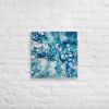 Canvas Print - Reef - Submerged Blue Fluid Abstract Sea Foam | Work by Eman's Gallery