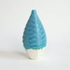 Medium Bottle in Mediterranean Sea | Vase in Vases & Vessels by by Alejandra Design. Item made of ceramic