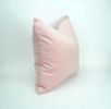 blush velvet pillow // blush velvet cushion // blush pillow | Pillows by velvet + linen