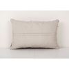 Ethnic Striped Turkish Lumbar Kilim Pillow Cover, Geometric | Cushion in Pillows by Vintage Pillows Store