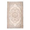 Vintage Anatolian Oushak Kars Handwoven Distressed | Area Rug in Rugs by Vintage Pillows Store. Item composed of fiber