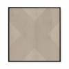 Geo X in Driftwood by DSCVR Art Framed Canvas Wall Art | Prints in Paintings by ArtCollectiv